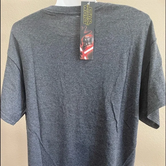 Star Wars, Darth Vader, Mens Christmas T-Shirt, Medium, Large, Gray, NWT - Picture 4 of 4